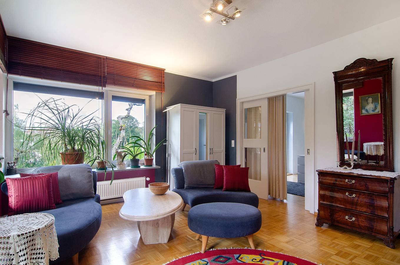 Ganze Wohnung, Ferienwohnung 'Refugium mit Schlossblick' mit Terrasse & Garten in Sigmaringen, Region Bodensee-Oberschwaben