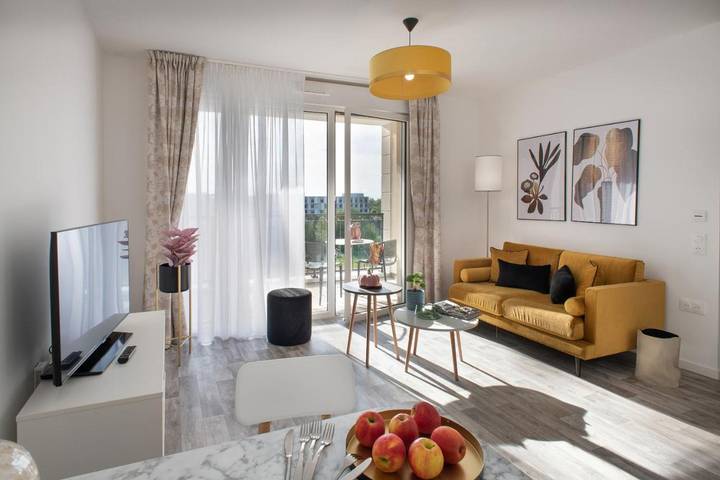 Appart’hôtel pour 2 personnes, avec terrasse et piscine