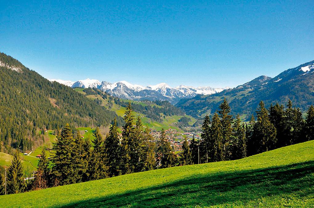 Appartement de vacances entier, Appartement de vacances pour 7 personnes avec balcon in Saanenmöser, Zweisimmen