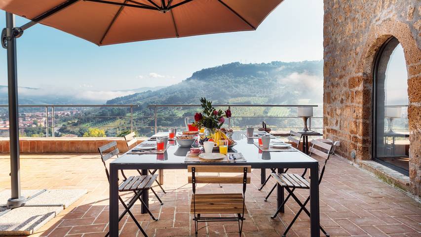 Casa vacanza per 4 persone, con Terrazza e Idromassaggio nonché Giardino a Orvieto