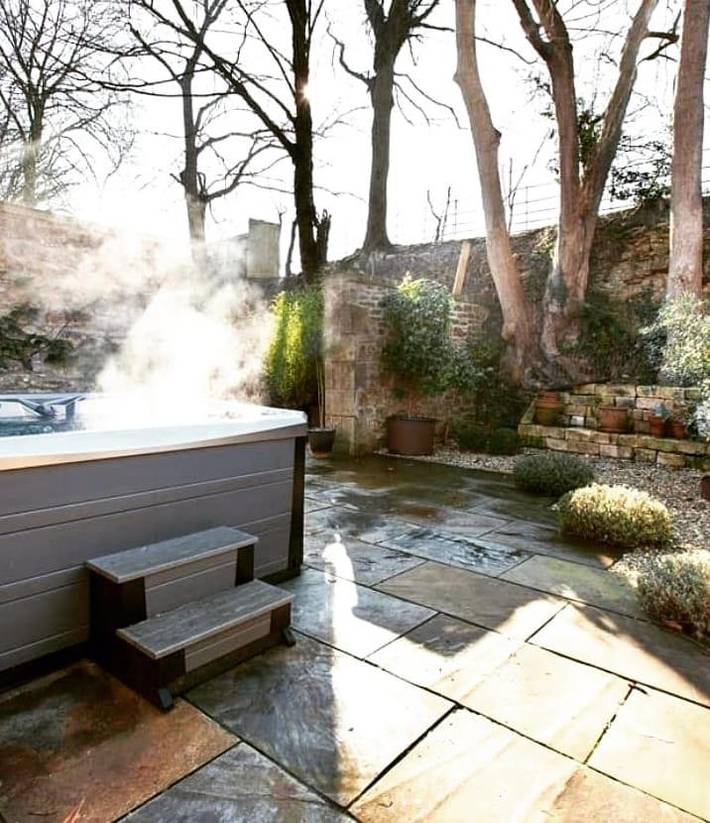 Apartamento para 3 personas, con jacuzzi y jardín en Bath