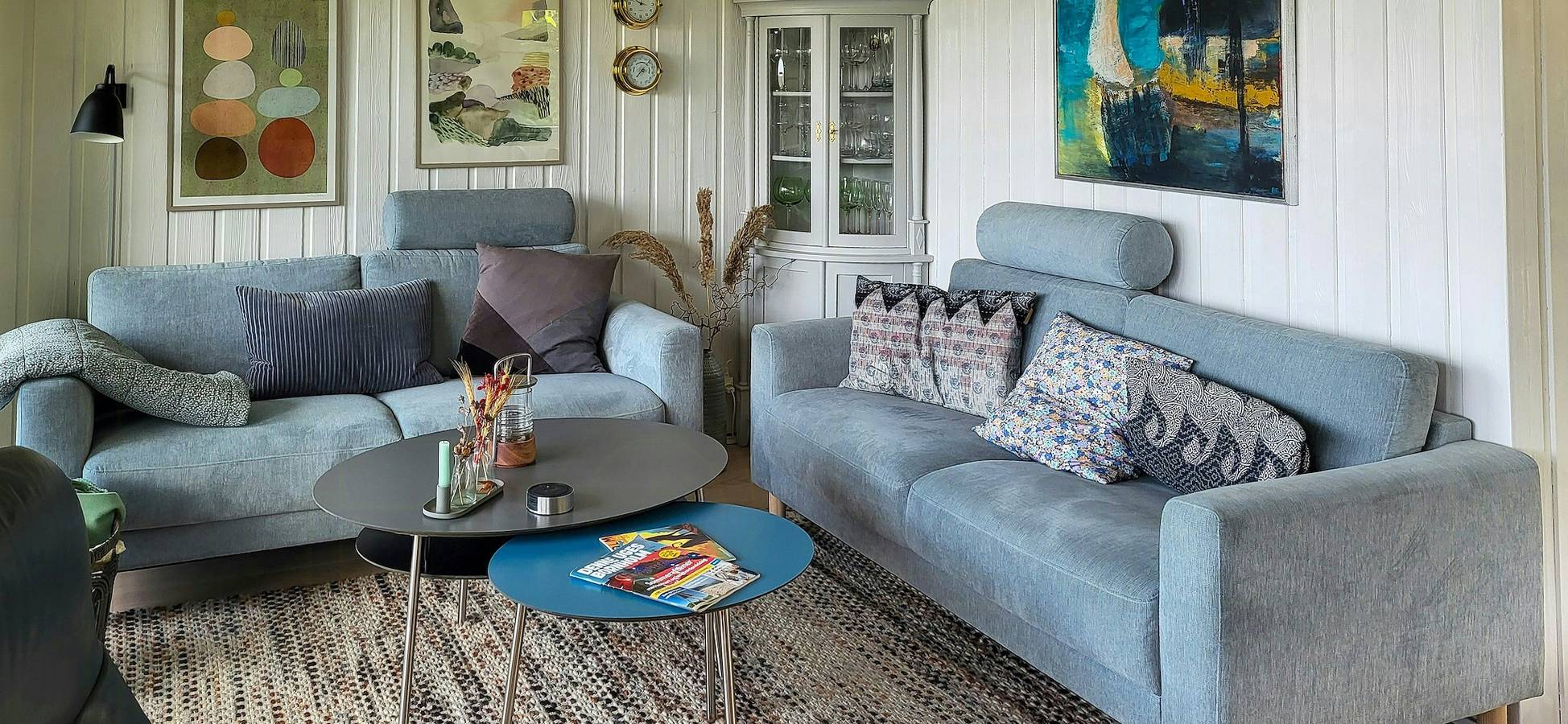 Meerblick und Gemeinschaftspool auf Nordbornholm in Hasle, Bornholm