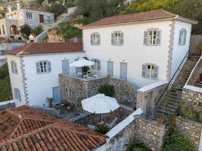 Maison d’hôte pour 3 personnes, avec jardin et vue, animaux acceptés à Hydra - 3