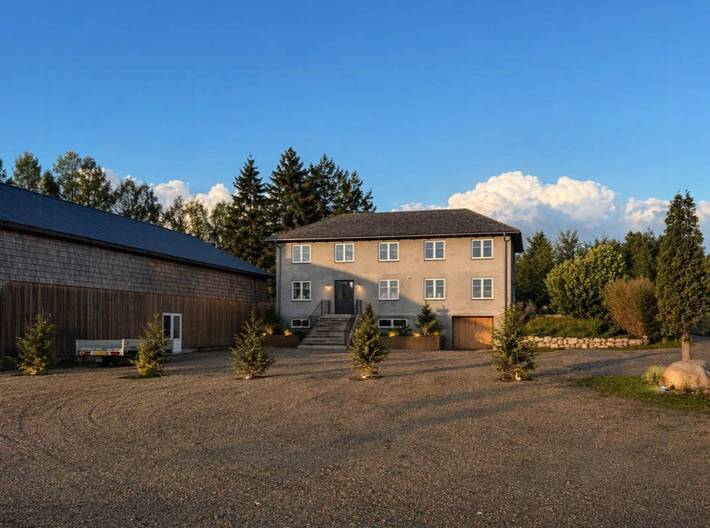 Ferienhaus für die große Familie auf einem Grundstück inmitten der Natur in Billund und Umgebung