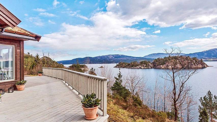 Ferienhaus für 7 Personen, mit Terrasse in Sveio