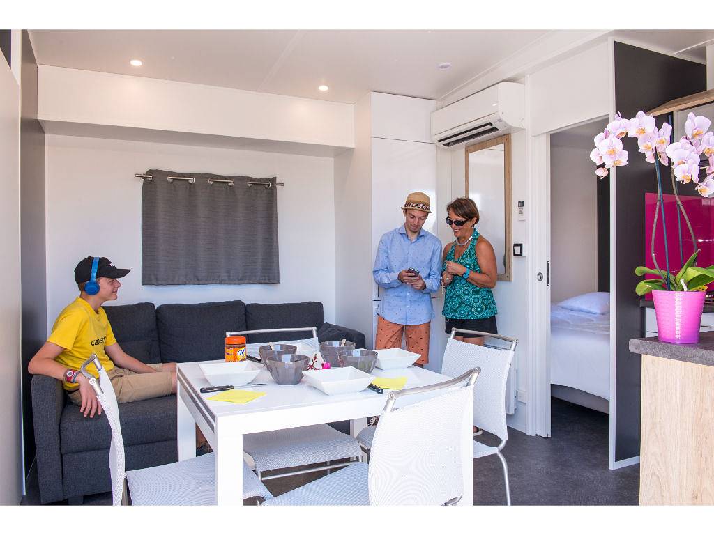 Ferienhaus für 4 Personen mit Meerblick in Plages des Cabanes de Fleury, Vendres