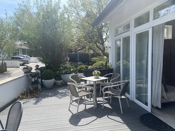 Ferienhaus für 4 Personen, mit Terrasse