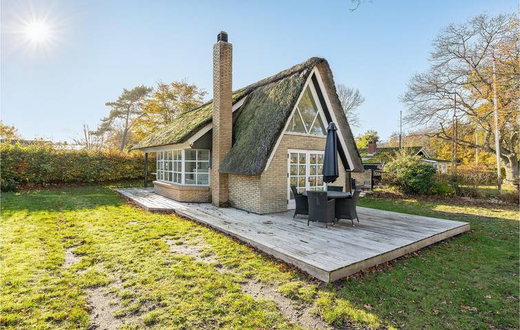 Ferienhaus mit Meerblick für 4 Personen, mit Terrasse und Garten in Hadersleben