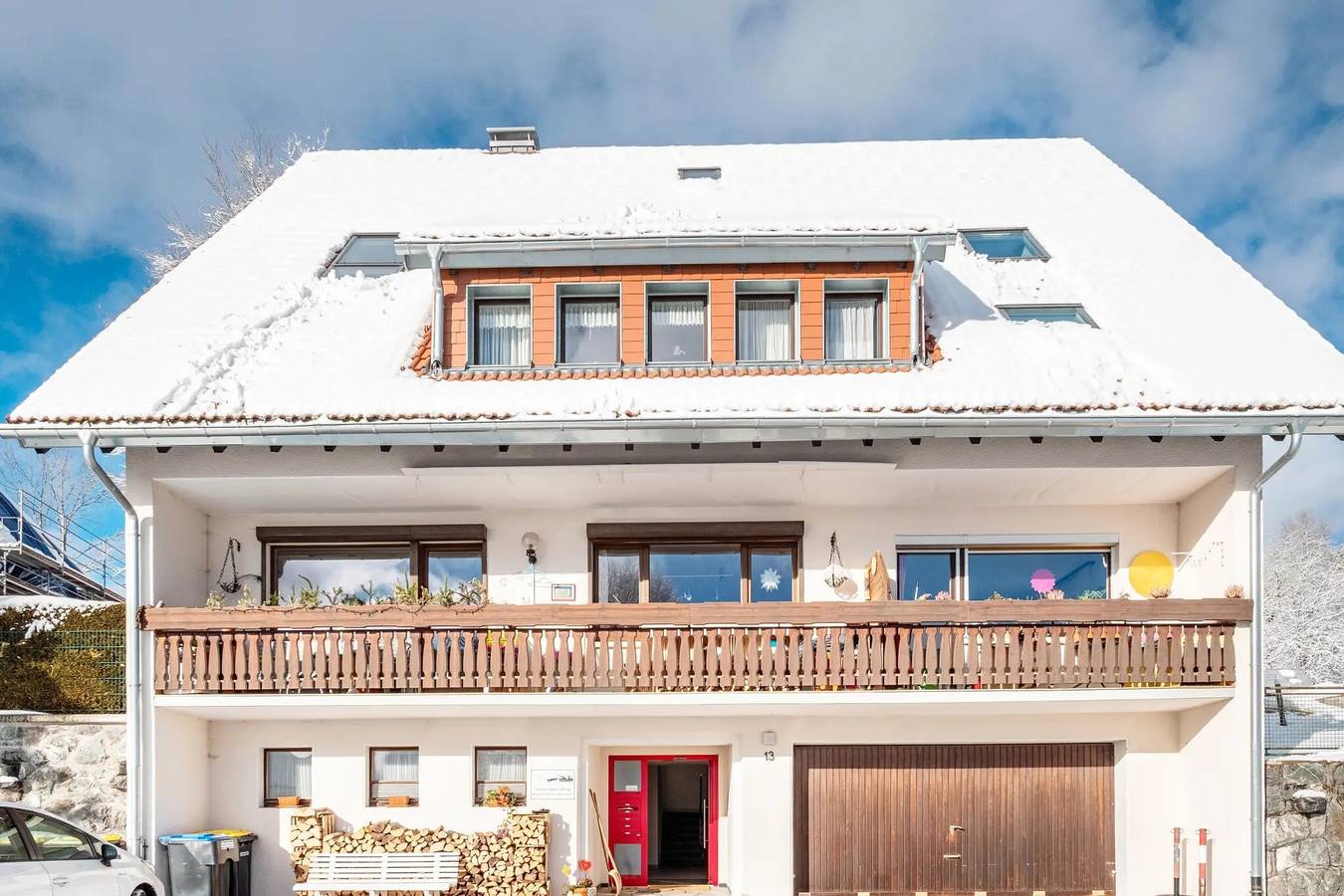 Geheel appartement, Appartement 'Haus Doktor Saeltzer tot 13 personen' met bergzicht, tuin & wifi in Saig, Lenzkirch