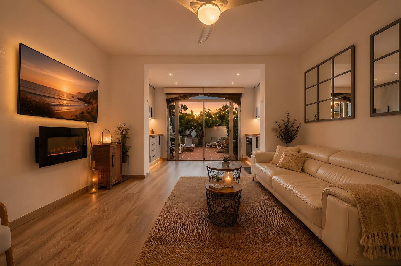 Hel leilighet, Los Arcos | Charming Patio Pool Townhouse in Marbella Øst, Marbella