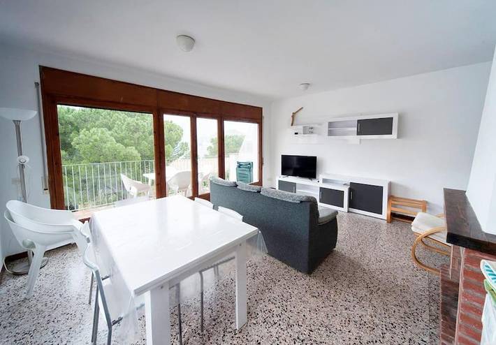 Ferienhaus für 6 Personen, mit Terrasse und Ausblick