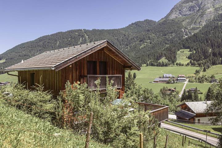 Ferienhaus für 8 Personen, mit Sauna und Garten sowie Terrasse, mit Haustier in Annaberg-Lungötz