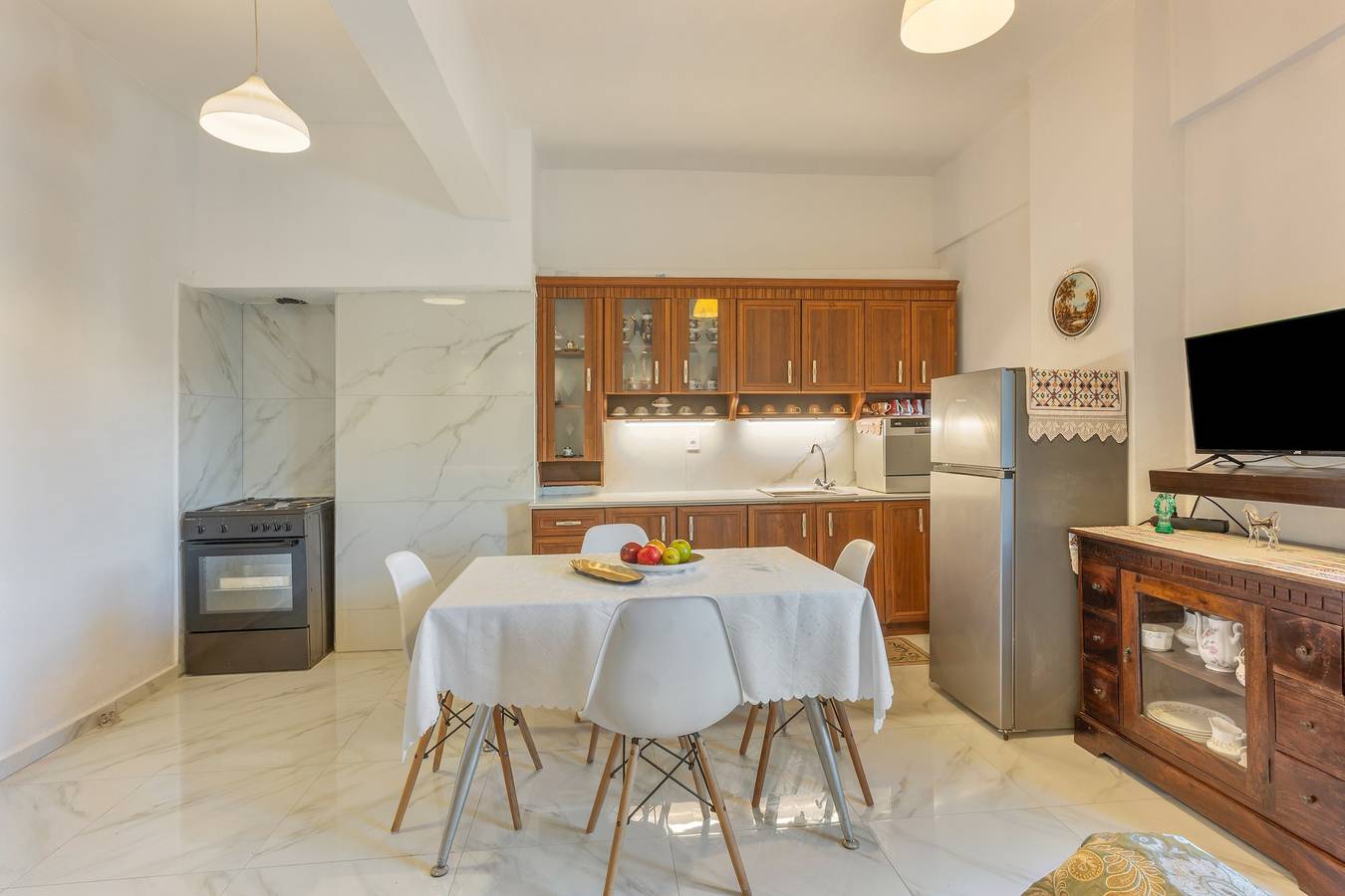 Appartement entier, Appartement 'Olga Studio 1' avec vue sur la mer, Wi-Fi et climatisation in Région d'Iraklio-Héraklion