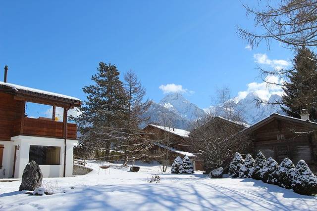 Gîte pour 9 personnes, avec jardin, adapté aux familles à Château-d' Œx - 3