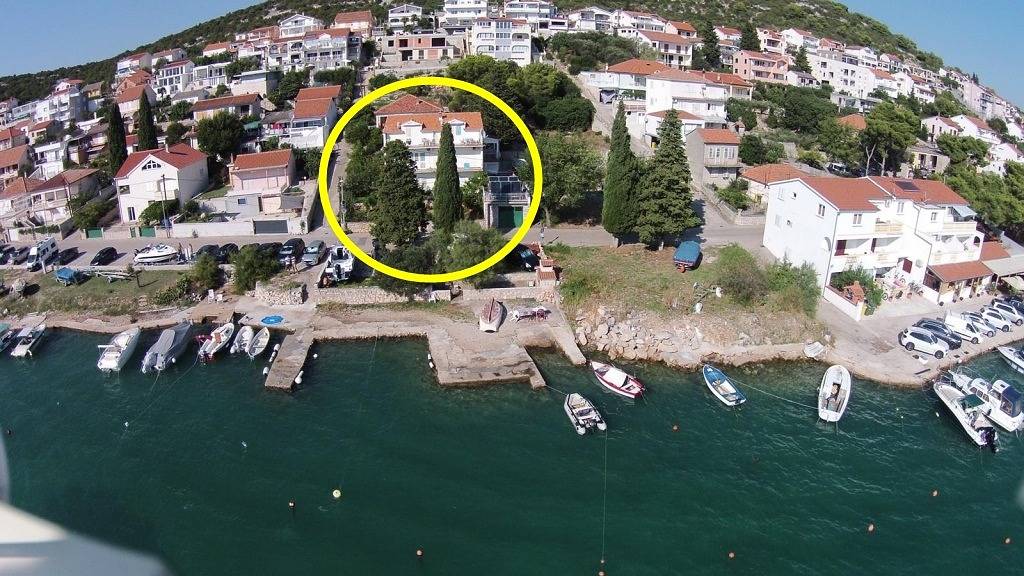Ganze Wohnung, Ferienwohnung in Tisno mit Meerblick, Balkon, Klimaanlage, W-Lan (4874-3) in Tisno, Šibenik-Knin