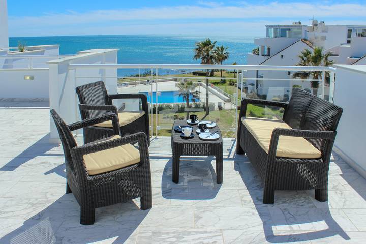 Location de vacances pour 4 personnes, avec jacuzzi et balcon à Casares