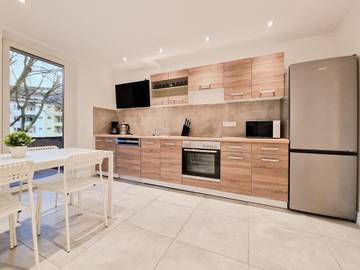 Gîte pour 4 personnes, avec balcon à Düsseldorf