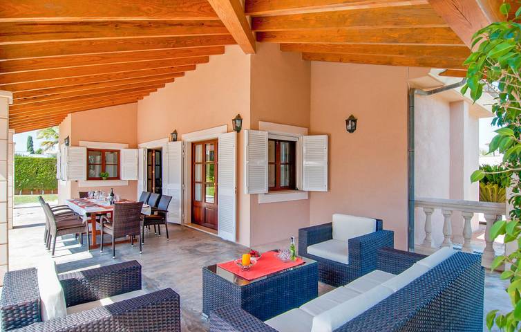 Apartamento para 8 personas, con Terraza en Sa Coma