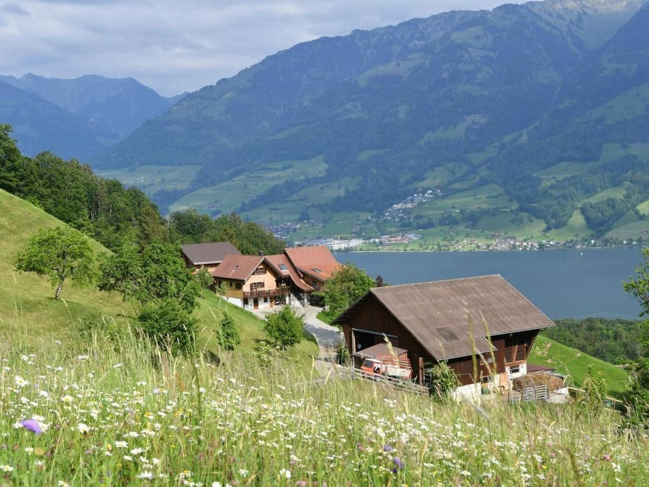 Holzhaus auf Lamahof in Sarnen, Obwalden
