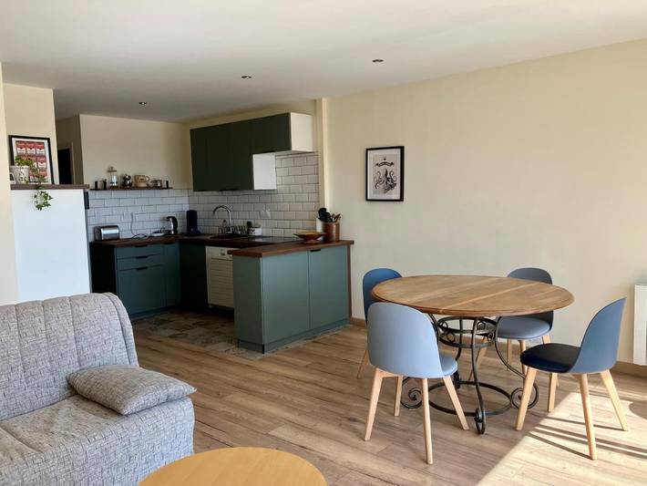 Gîte pour 2 personnes, avec vue ainsi que terrasse et jardin dans Plage Ker-Elisabeth - 4