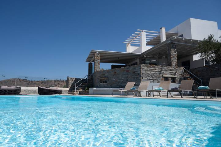 Villa pour 15 personnes, avec piscine et terrasse dans Kea - 3