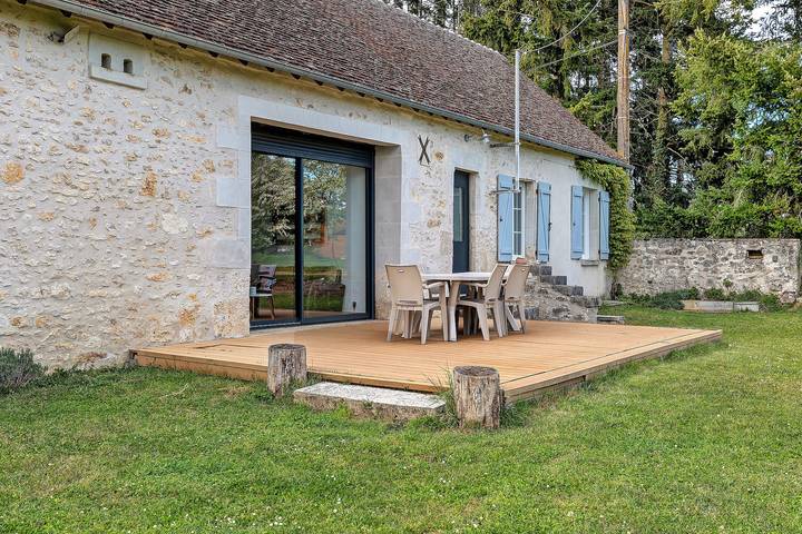 Gîte pour 9 personnes, avec Jardin