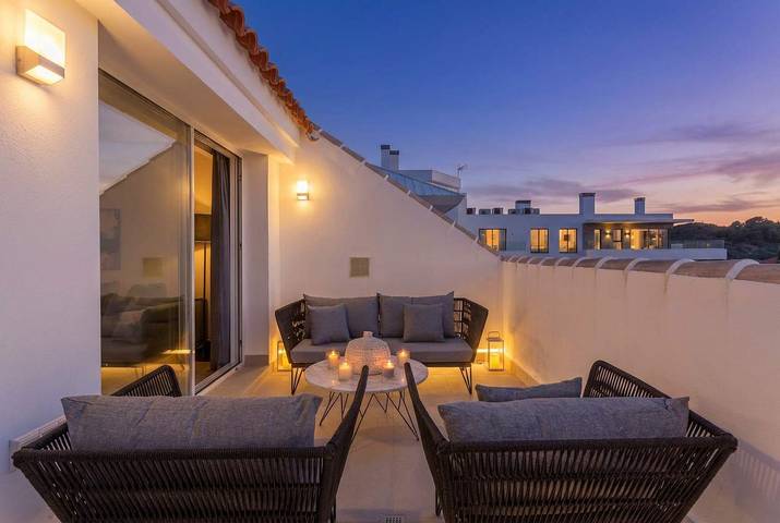 Apartamento para 5 personas, con sauna y balcón/terraza en Myramar