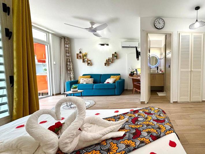 Gîte pour 4 personnes, avec jardin dans Plage de Folle Anse - 4