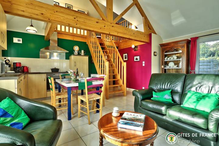 Casa de huéspedes para 2 personas, con jardín y terraza - 1