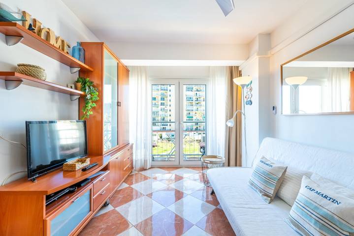 Hel lejlighed, Ferielejlighed for 4 personer med balkon in Torrequebrada, Benalmádena