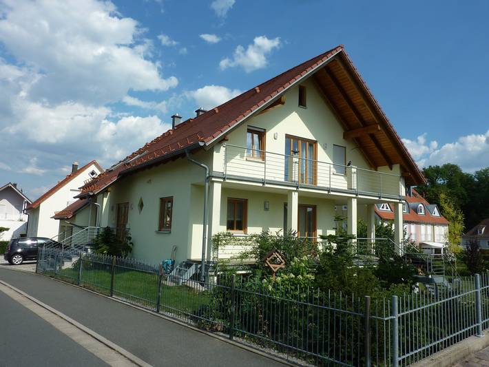 Ferienwohnung für 2 Personen, mit Balkon/Terrasse und Terrasse in Eckersdorf