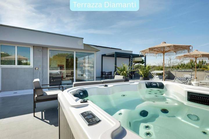 Location de vacances pour 4 personnes, avec jacuzzi et jardin à Cervia - 2