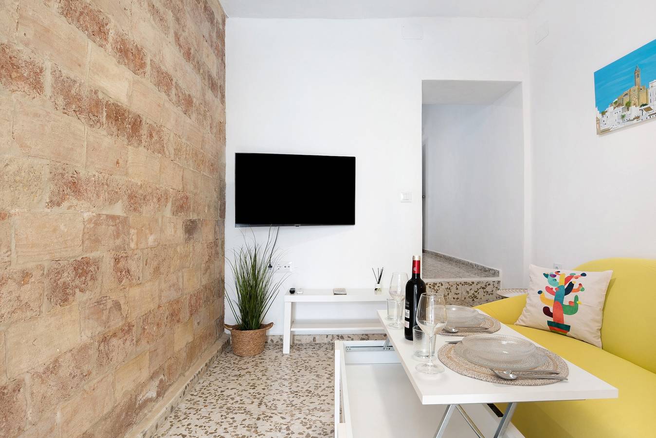 Apartment 'Casa Rincón Del Beso' with Sea View, Shared Terrace and Wi-Fi in Vejer de la Frontera, Costa de la Luz