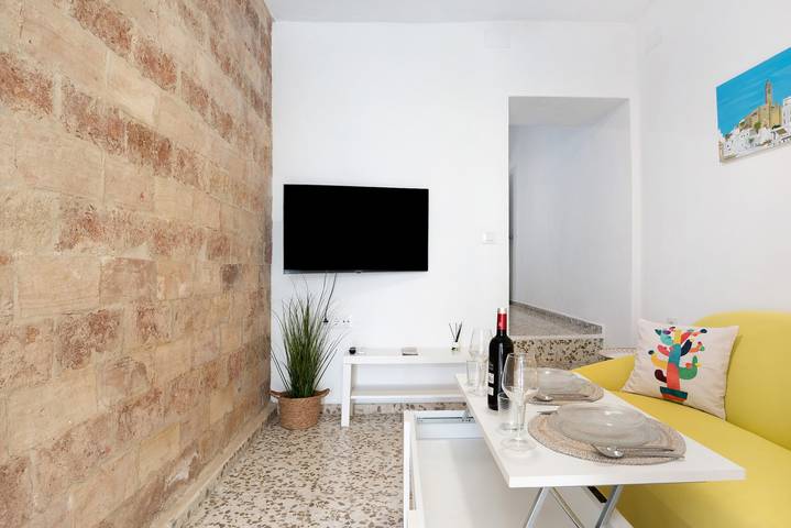 Ferienwohnung 'Casa Rincón Del Beso' mit Meerblick, Gemeinschaftsterrasse und Wlan in Vejer de la Frontera, Costa de la Luz