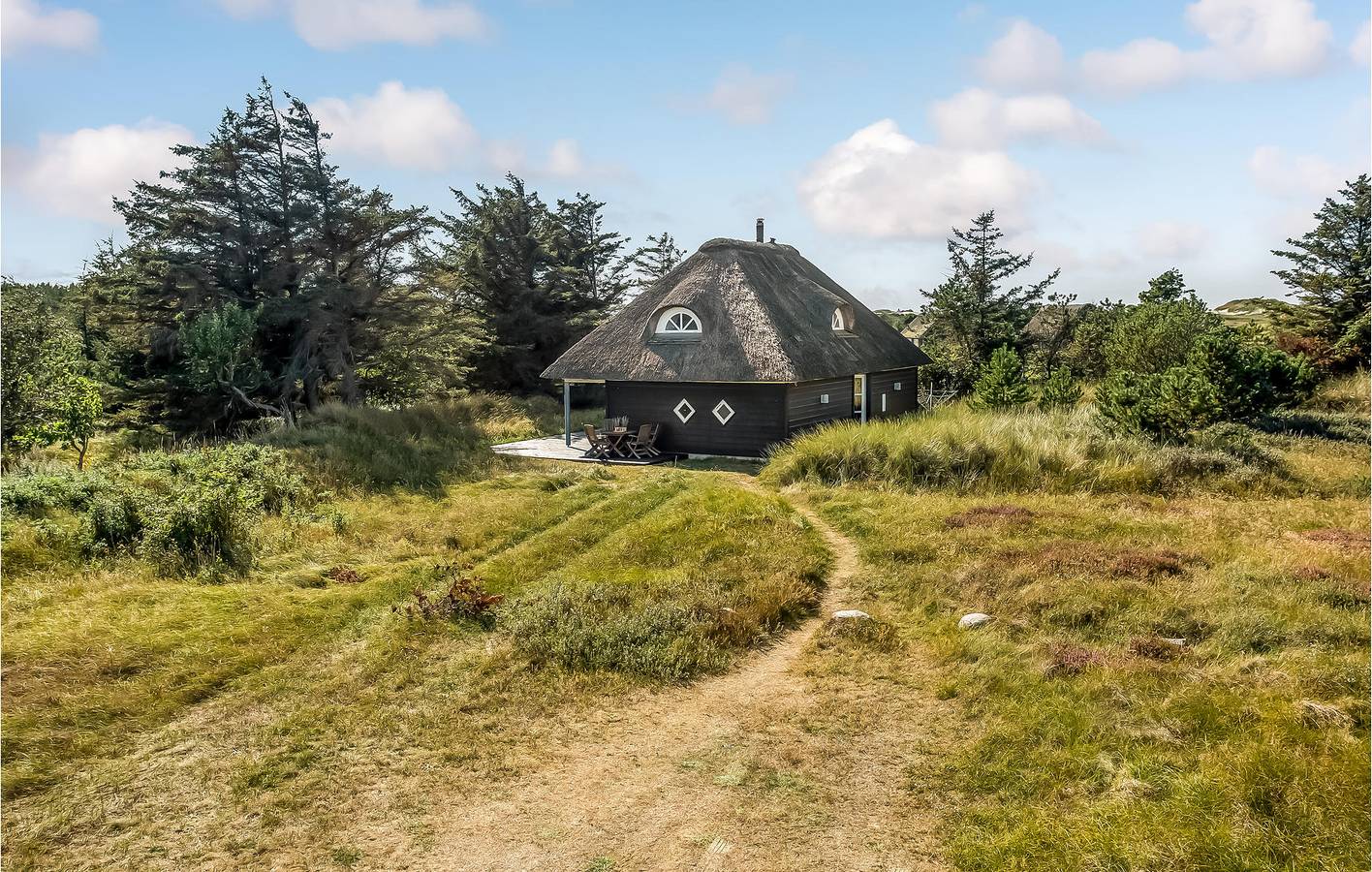 Ferienhaus für 6 Personen mit Terrasse in Skagen, Tannisbucht
