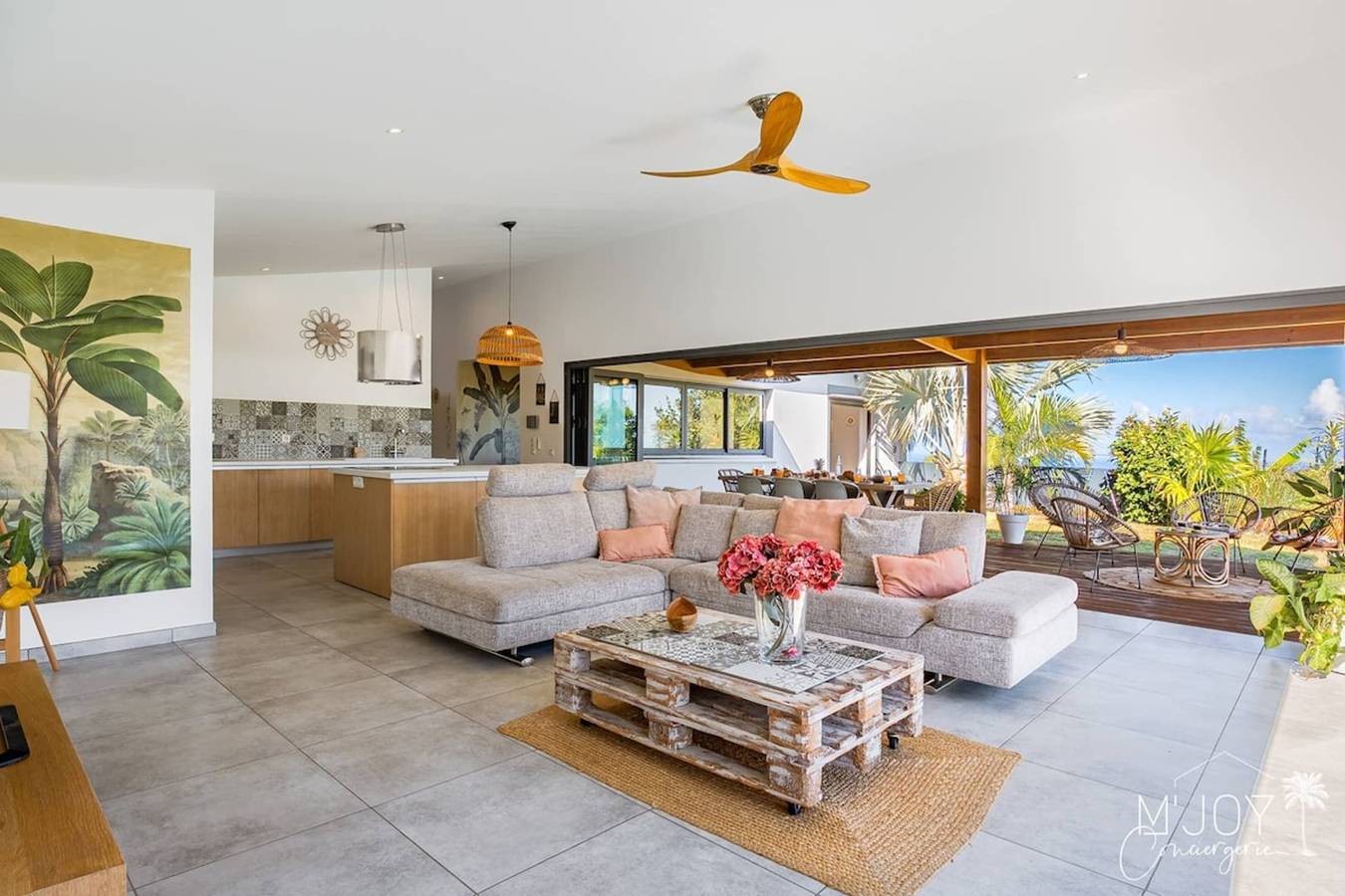 Casa Hawa - Heated swimming pool – Sea and mountain view in Saint-Pierre (Réunion), Reunión