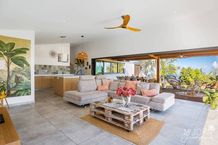 Casa Hawa - Heated swimming pool – Sea and mountain view in Saint-Pierre (Réunion), Reunión