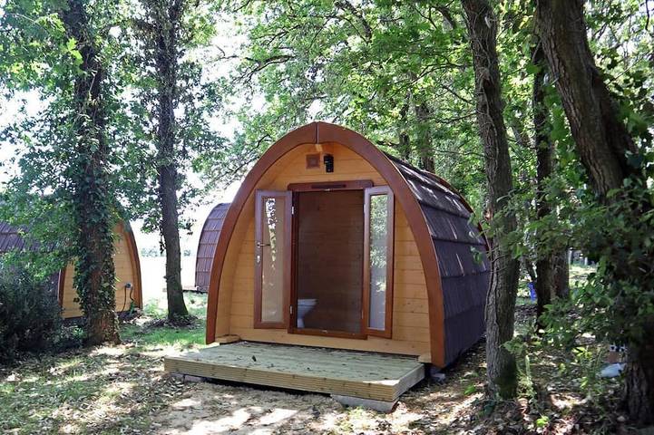 Pods 2P-Gîte-Gemeinsames Badezimmer in Baden, Côte des Mégalithes