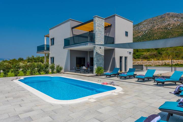 Villa pour 8 personnes, avec piscine à Cavtat - 2