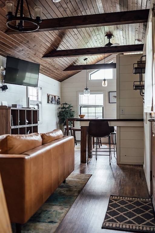 Damm in der Nähe des Lake of Egypt Kabinen - die Türkenklappe in Illinois