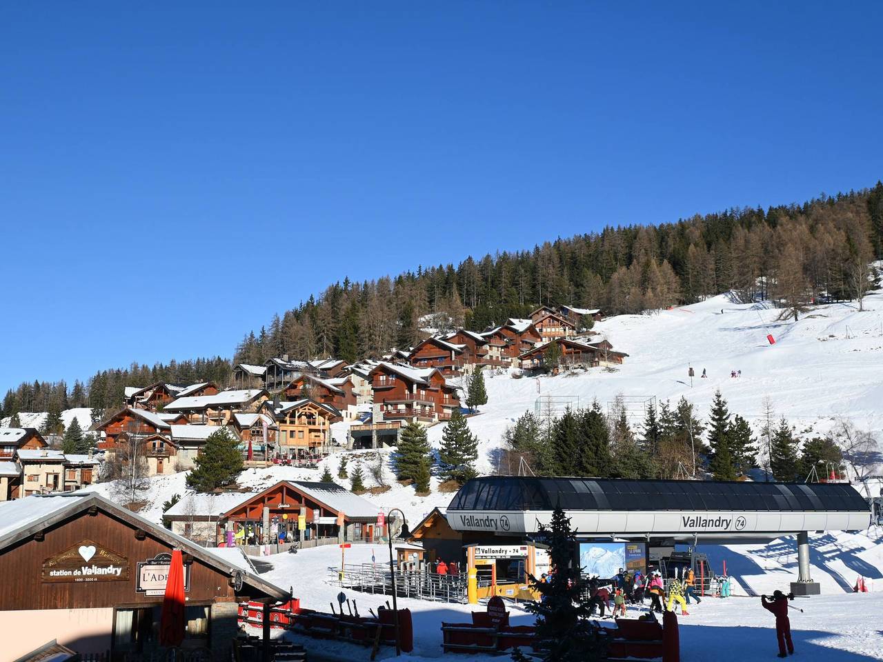 Geheel appartement, Vakantieappartement voor 6 personen met balkon in Landry, Vanoise Nationaal Park