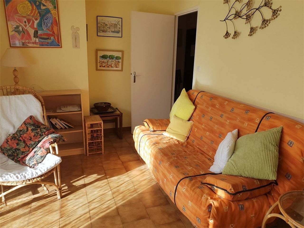 Appartement entier, Appartement T2 à Argelès-sur-Mer - Proche plage, parking privé, loggia sud, 4 couchages in Côte Vermeille, Argelès-sur-Mer