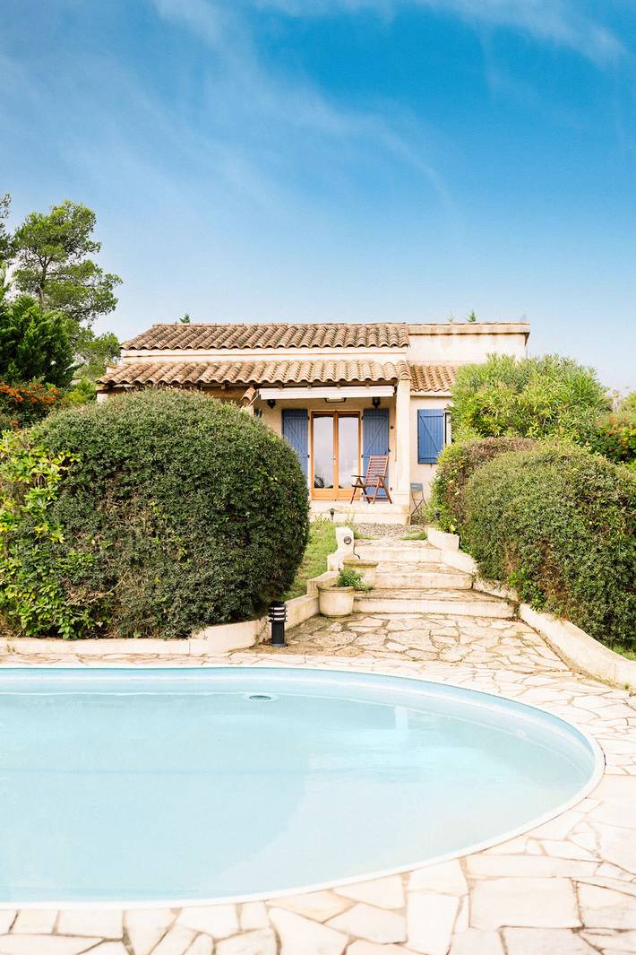 Gîte pour 4 personnes, avec piscine à Pouzols-Minervois