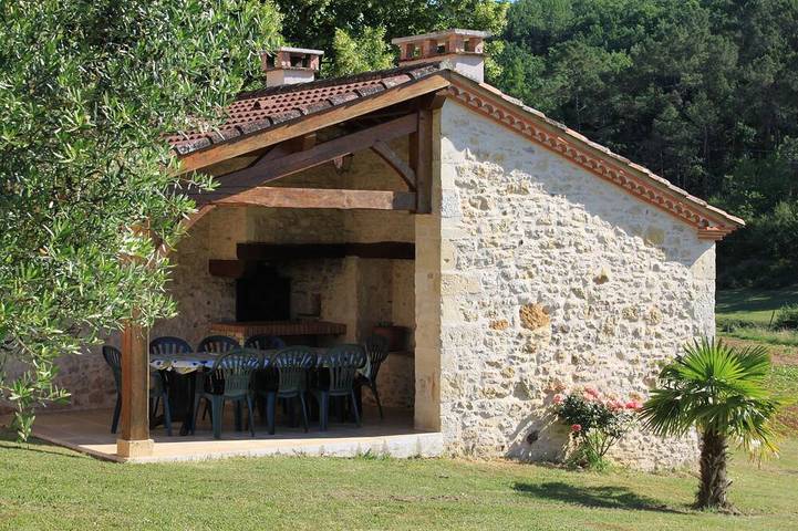 Location de vacances pour 10 personnes, avec jardin à Saint-Martin-le-Redon