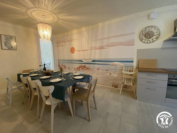 Gîte pour 10 personnes, avec terrasse à Torreilles - 4
