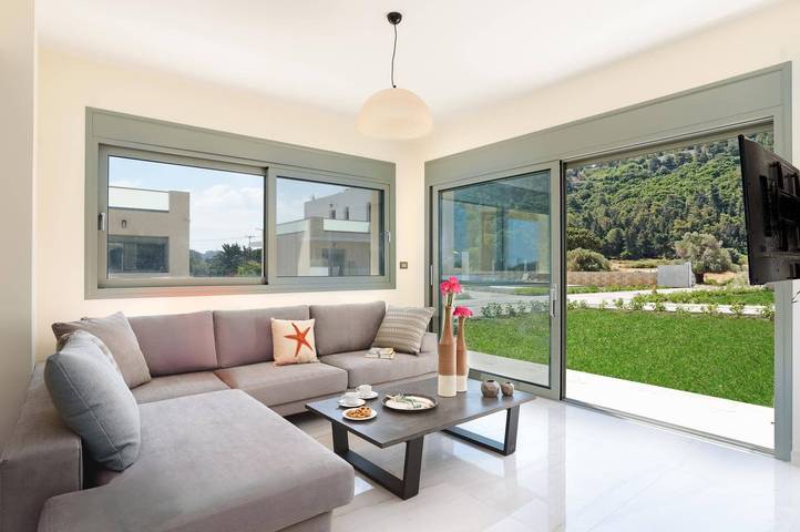 Villa pour 6 personnes, avec jardin, adapté aux familles dans Rhodes - 4