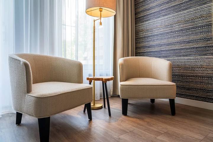 Hotel Molenbos — Standardzimmer mit zwei Einzelbetten (1-2p) in Eijerland, De Cocksdorp