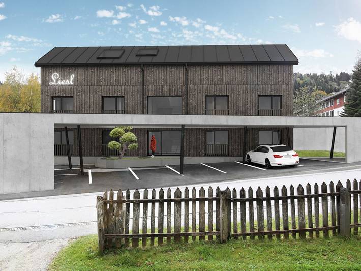 Ferienwohnung für 6 Personen, mit Balkon und Sauna sowie Ausblick in Haus