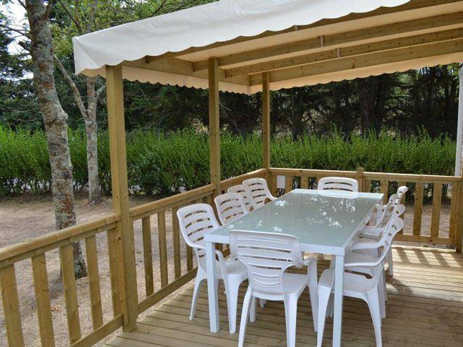 Camping La Trévillière - Mobilhome 8 personnes - C- Mobil-home Quatro - 4 chambres in Bretignolles-sur-Mer, Vallée de la Loire