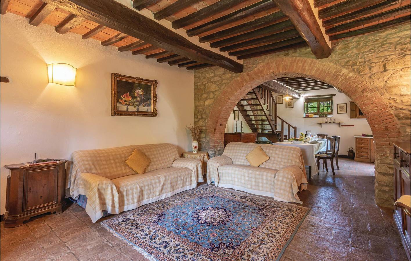 Geheel vakantieappartement, Retraite aan het zwembad bij Cortona in Cegliolo, Provincie Arezzo
